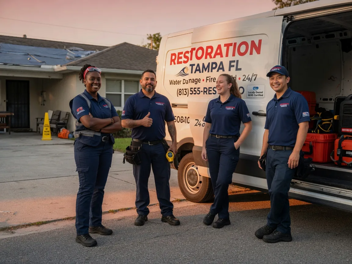 Water Damage Restoration company in Crary, ND